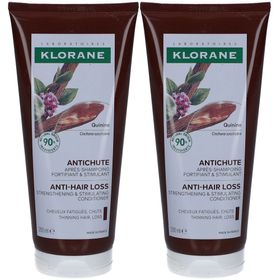 Klorane Force - Müdes Haar | ANTICHUTE Kräftigende & stimulierende Haarspülung mit Chinin