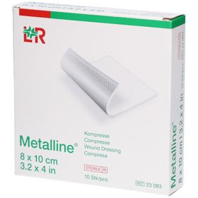 L&R Metalline Compresse Stérile 8 x 10cm