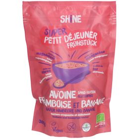 Shine BIO-Frühstücksflocken Hafer Himbeer & Banane