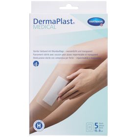 HARTMANN Dermaplast® Medical Pansement transparent stérile 15 x 9 cm