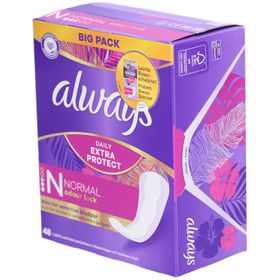 Always Daily Extra Protect Slipeinlagen Normal Odour Lock