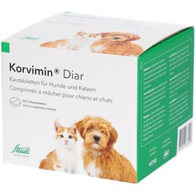 Korvimin Diar Kautabletten für Hunde und Katzen