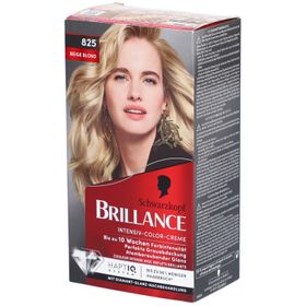 Schwarzkopf® Brillance 825 Beige Blond – Intensive Farbe mit doppeltem Diamantglanz