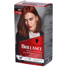 SCHWARZKOPF Brillance - Intensivtönung - 867 Mahagonibraun