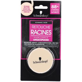 SCHWARZKOPF Retouche Racines - Abdeckender Kompaktpuder Schwarz