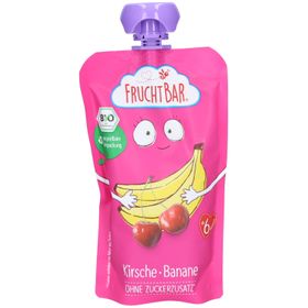 FruchtBar Bio Kompott Kirsche Banane Ohne Zuckerzusatz