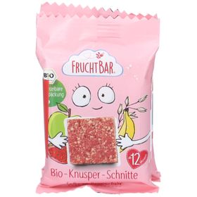 FruchtBar Knuspriger Bio Riegel Erdbeer Banane Apfel Ab 12 Monate
