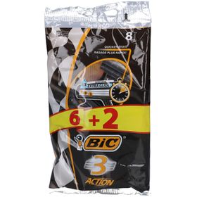 BiC® 3 Action 3-Klingenrasierer für Herren