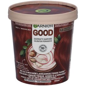 GARNIER GOOD Coloration capillaire permanente 6.6 Rouge Grenade