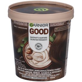 GARNIER GOOD Coloration capillaire permanente 6.0 Châtain très clair mocaccino