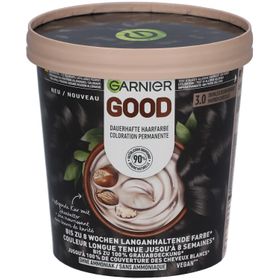 GARNIER GOOD Coloration capillaire permanente 3.0 Châtain Foncé Chocolat Noir
