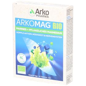 Arkopharma Arkomag BIO – Magnesium aus Meeresalgen für 15–30 Tage