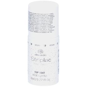 ALESSANDRO Striplac Vernis Top Coat Rosé Glitter