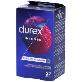 DUREX Intense Orgasmic - Spezialkondome aus Latex mit gerippter und genoppter Oberfläche
