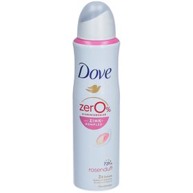 DOVE Déodorant en Spray Parfum Rose 0% de Sels d'Aluminium