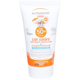ALPHANOVA® bébé Bio-Sonnenmilch für Babys LSF 50+