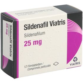 SILDENAFIL Viatris Filmtabl 25 mg 12 Stk