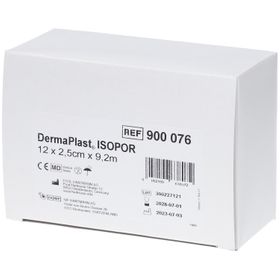 HARTMANN Dermaplast® Isopor 2,5 cm x 9,2 m Weiß