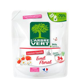 L'ARBRE VERT Nachfüllflasche Flüssigwaschmittel Blumiges Erwachen