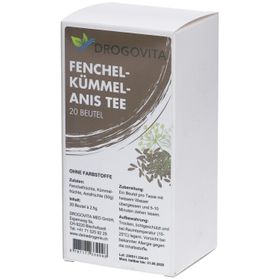 DROGOVITA Fenchel-Kümmel-Anis Tee Btl 20 Stk