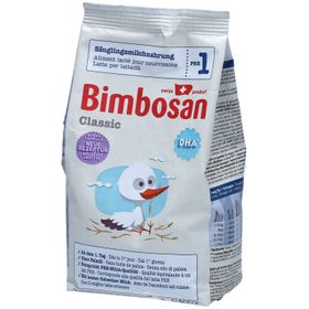 BIMBOSAN Classic 1 Aliment lacté pour nourissons