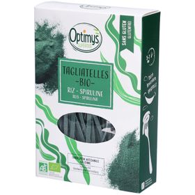 Optimys Bio-Tagliatelle mit Spirulina-Reis, glutenfrei