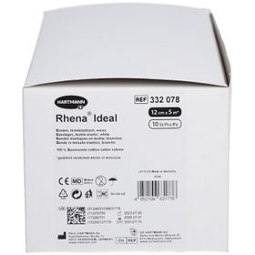 HARTMANN Rhena® Ideal Elastische Textilbinde, weiß 12 cm x 5 m