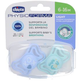 CHICCO Physiologischer Schnuller Physioforma Blau 6-16m