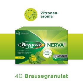 Berocca PRO NERVA granulés effervescents avec magnésium 250 mg
