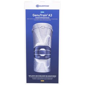 Bauerfeind GenuTrain® A3 Kniebandage Größe 1 Titan Rechts
