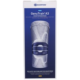 Bauerfeind GenuTrain® A3 Kniebandage Größe 4 Titan Rechts