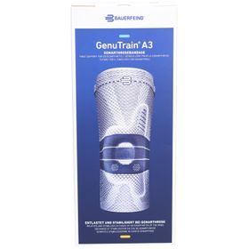 Bauerfeind GenuTrain® A3 Kniebandage Größe 1 Titan Links
