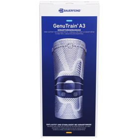 Bauerfeind GenuTrain® A3 Kniebandage Größe 2 Titan Links
