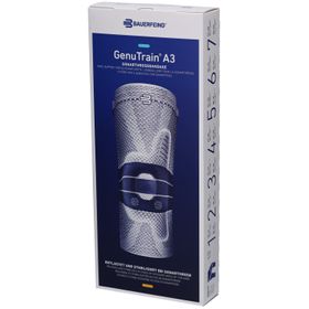 Bauerfeind GenuTrain® A3 Kniebandage Größe 5 Titan Links