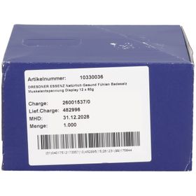 DRESDNER Badesa Muskelent Nat gesu fühl 12 x 60 g