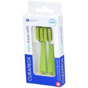 Curaprox CS 5460 Travel Set Ortho Recharge Verte
