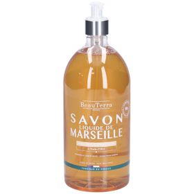 BeauTerra Savon Liquide de Marseille - Fleur de Coton