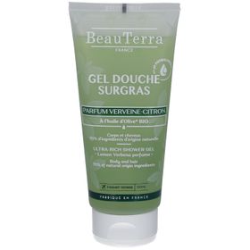 BeauTerra Gel Douche Surgras - Verveine Citron