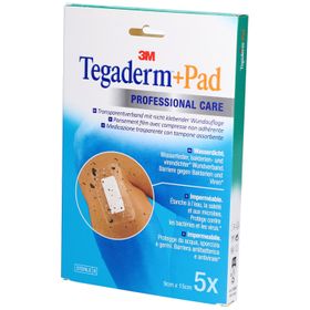 3M Tegaderm™ + Pad pansement film avec compresse non adhérente 9 x 15 cm