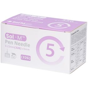 Sol-M® Pen Nadeln 32G 0,23 mm x 5 mm