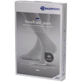 Bauerfeind VenoTrain Pure AD CCL2 L n/l Kniestrümpfe mit geschlossenem Fuß, schwarz