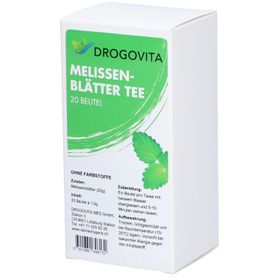 DROGOVITA Melissen Tee Btl 20 Stk