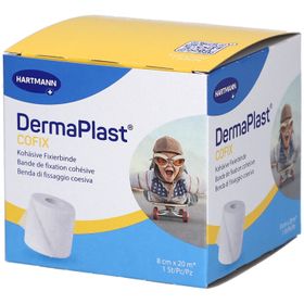 Hartmann DermaPlast Cofix Kohäsives Pflaster 8 cm x 20 m