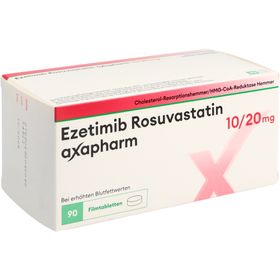 EZETIMIB ROSUVAST axapharm Filmtabl 10/20mg 90 Stk