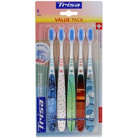 Trisa Wohlfühl-Brosse à dents Soft - 5er-Pack