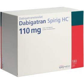 DABIGATRAN Spirig HC Kaps 110 mg 180 Stk