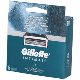 Gillette Intimate Lames de rasoir 6 pièces