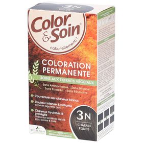Les 3 Chênes® Color & Soin Bio-Haarfarbe 5GM - Hellbraun