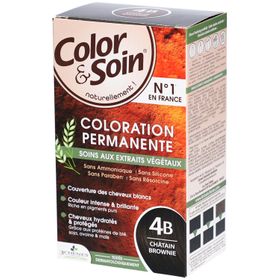 Color & Soin® Dauerhafte Haarfarbe 4B Kastanienbraun