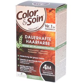 Color & Soin® Dauerhafte Haarfarbe 4M Mahagoni Kastanienbraun